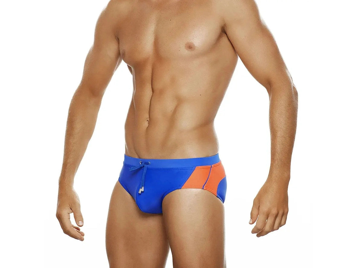Gay Swim Briefs | UXH Stripe Swim Briefs