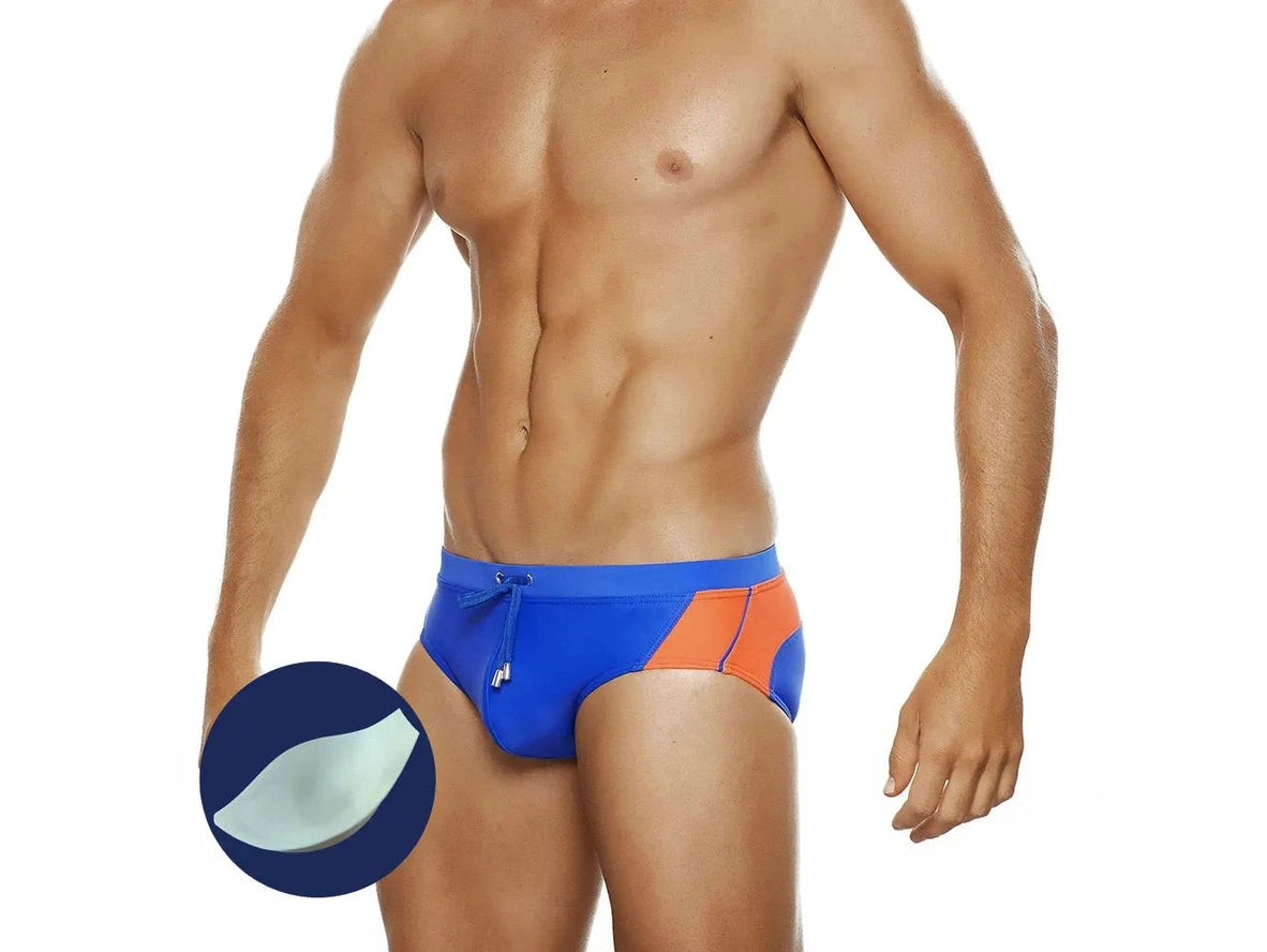 Gay Swim Briefs | UXH Stripe Swim Briefs
