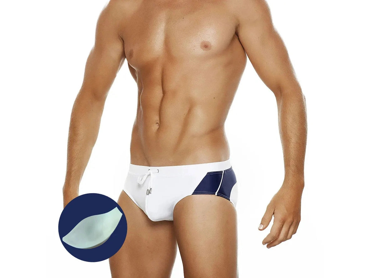 Gay Swim Briefs | UXH Stripe Swim Briefs
