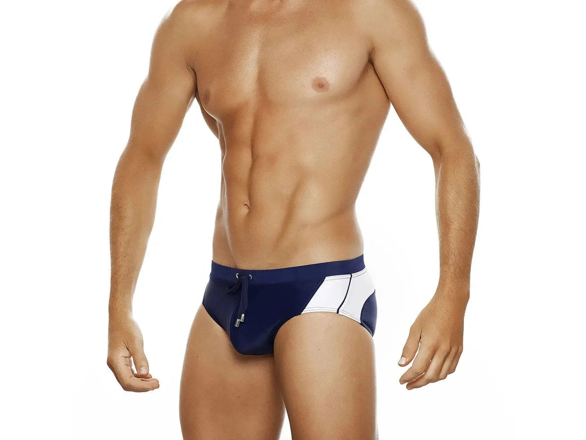 Gay Swim Briefs | UXH Stripe Swim Briefs