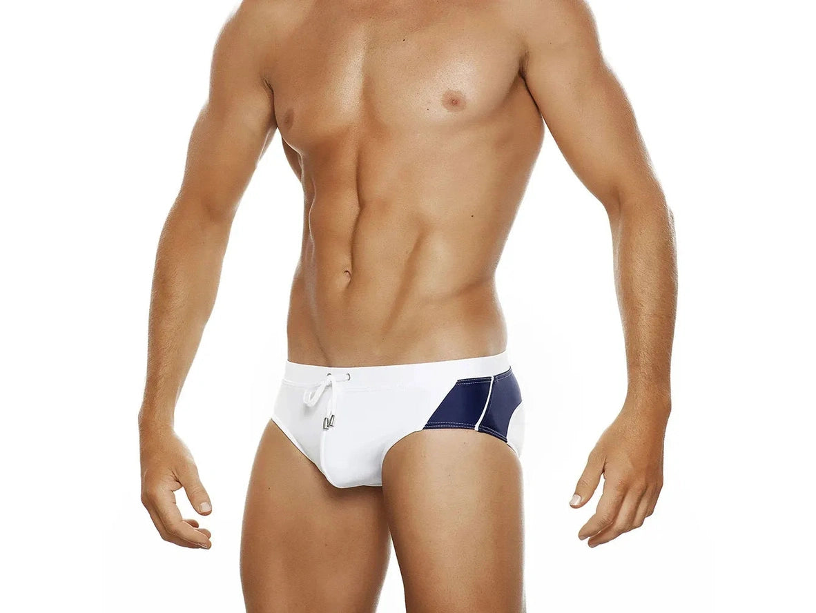 Gay Swim Briefs | UXH Stripe Swim Briefs