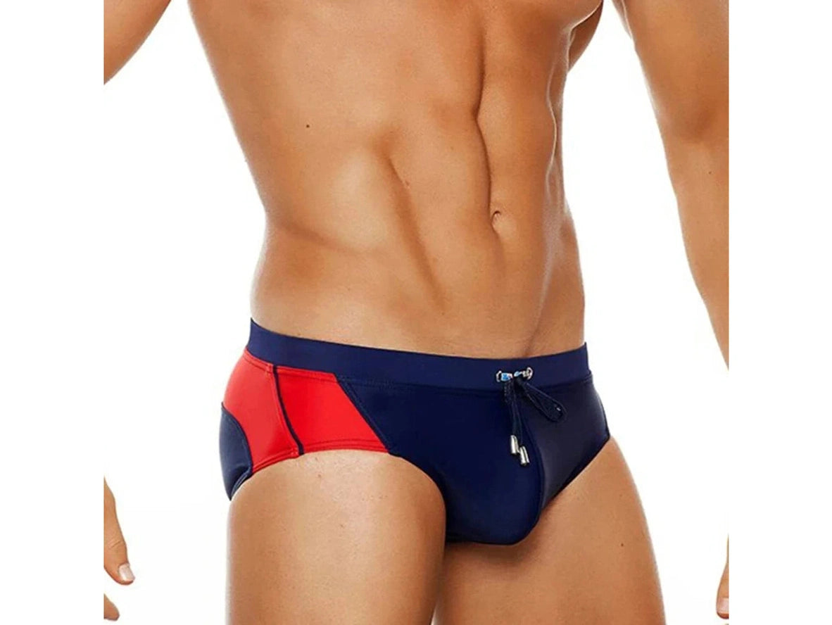 Gay Swim Briefs | UXH Stripe Swim Briefs