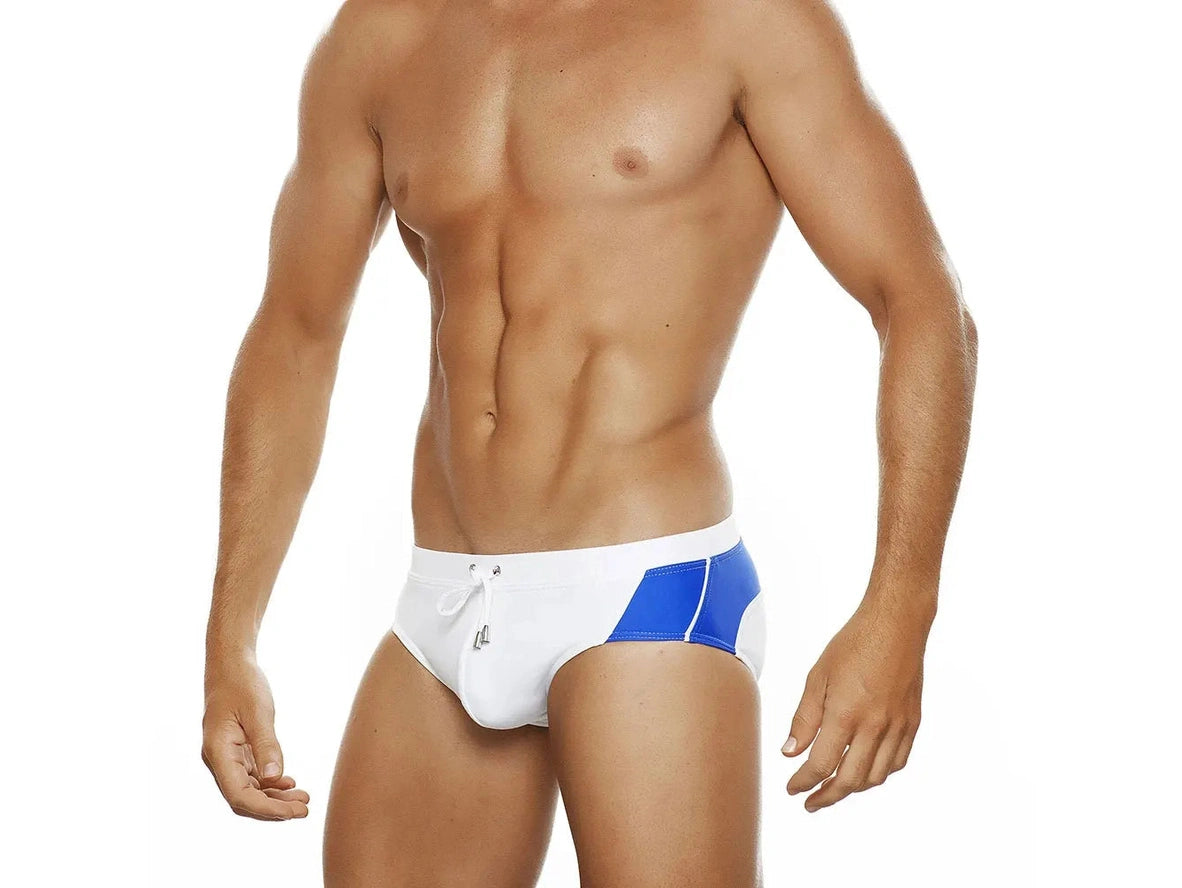 Gay Swim Briefs | UXH Stripe Swim Briefs