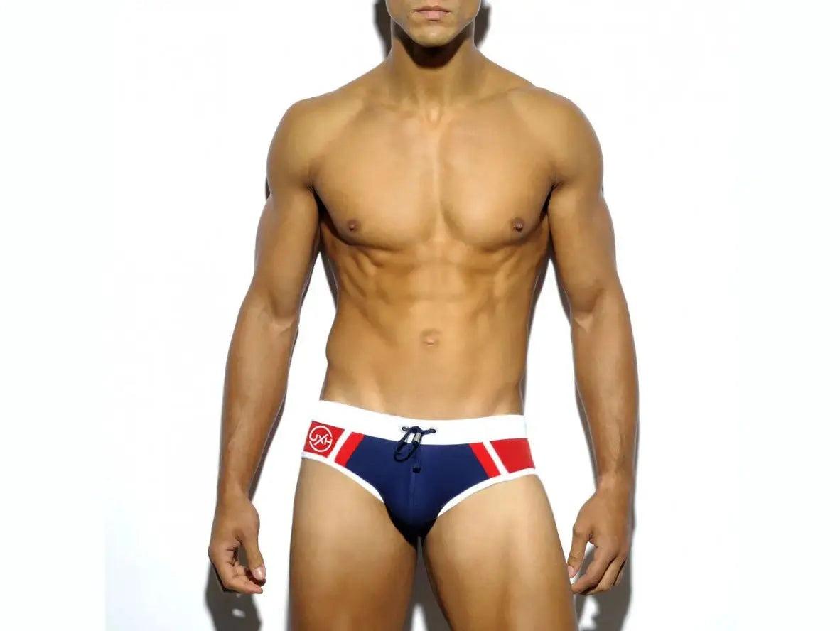 Gay Swim Briefs | UXH Swimwear Low-Rise Sexy Swim Briefs