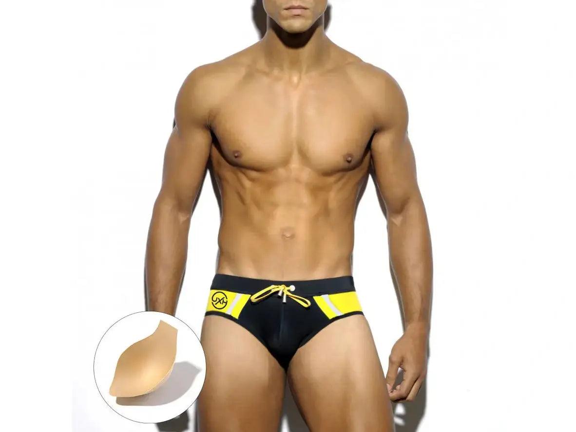 Gay Swim Briefs | UXH Swimwear Low-Rise Sexy Swim Briefs