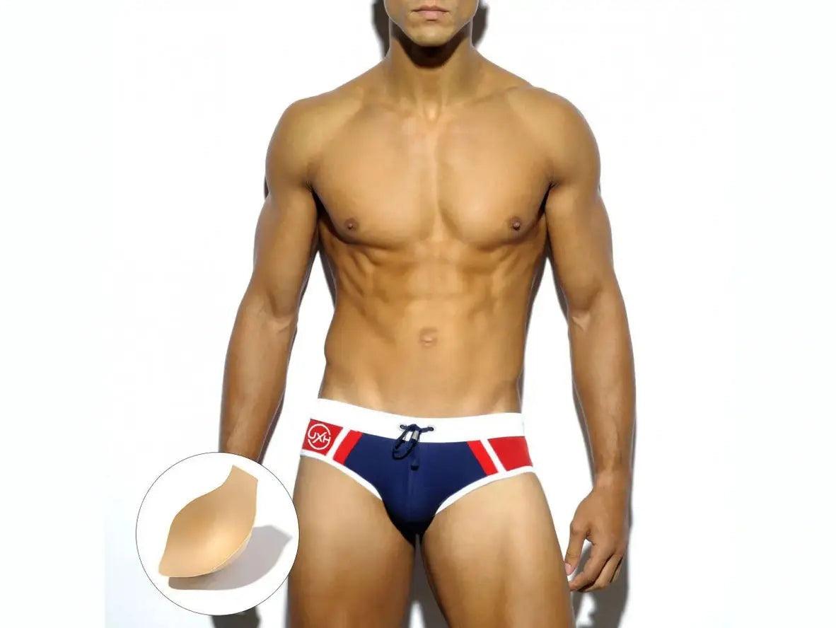 Gay Swim Briefs | UXH Swimwear Low-Rise Sexy Swim Briefs