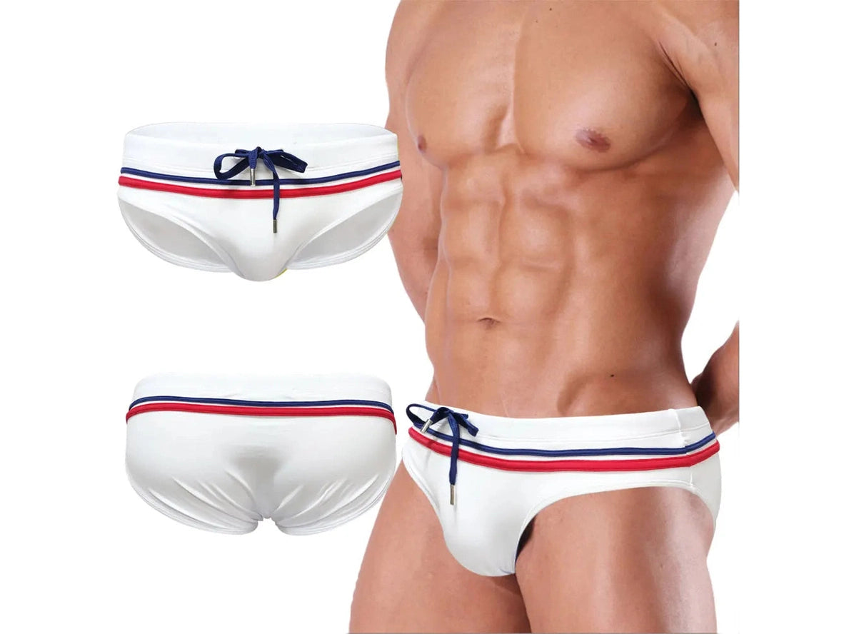 Gay Swim Briefs | UXH Swimwear Low-Rise Swim Briefs