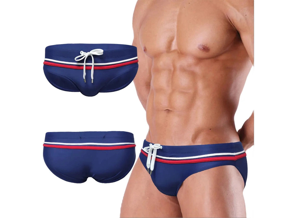 Gay Swim Briefs | UXH Swimwear Low-Rise Swim Briefs