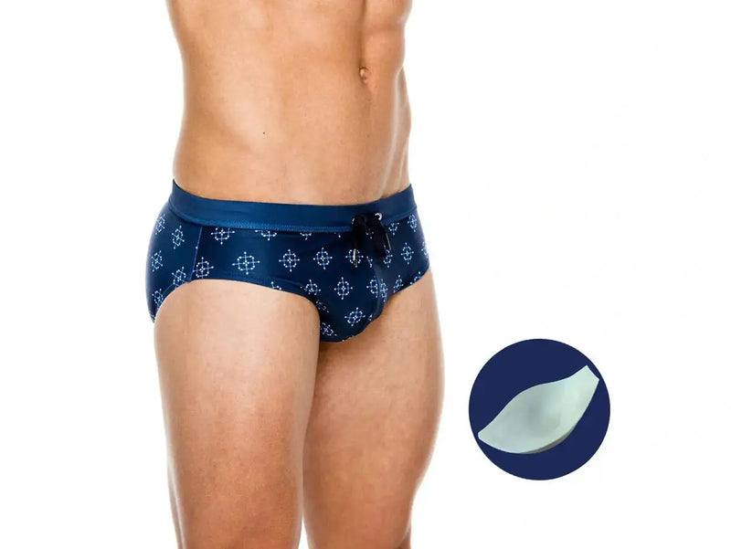 Gay Swim Briefs | UXH Swimwear Pushup Pad Swim Briefs