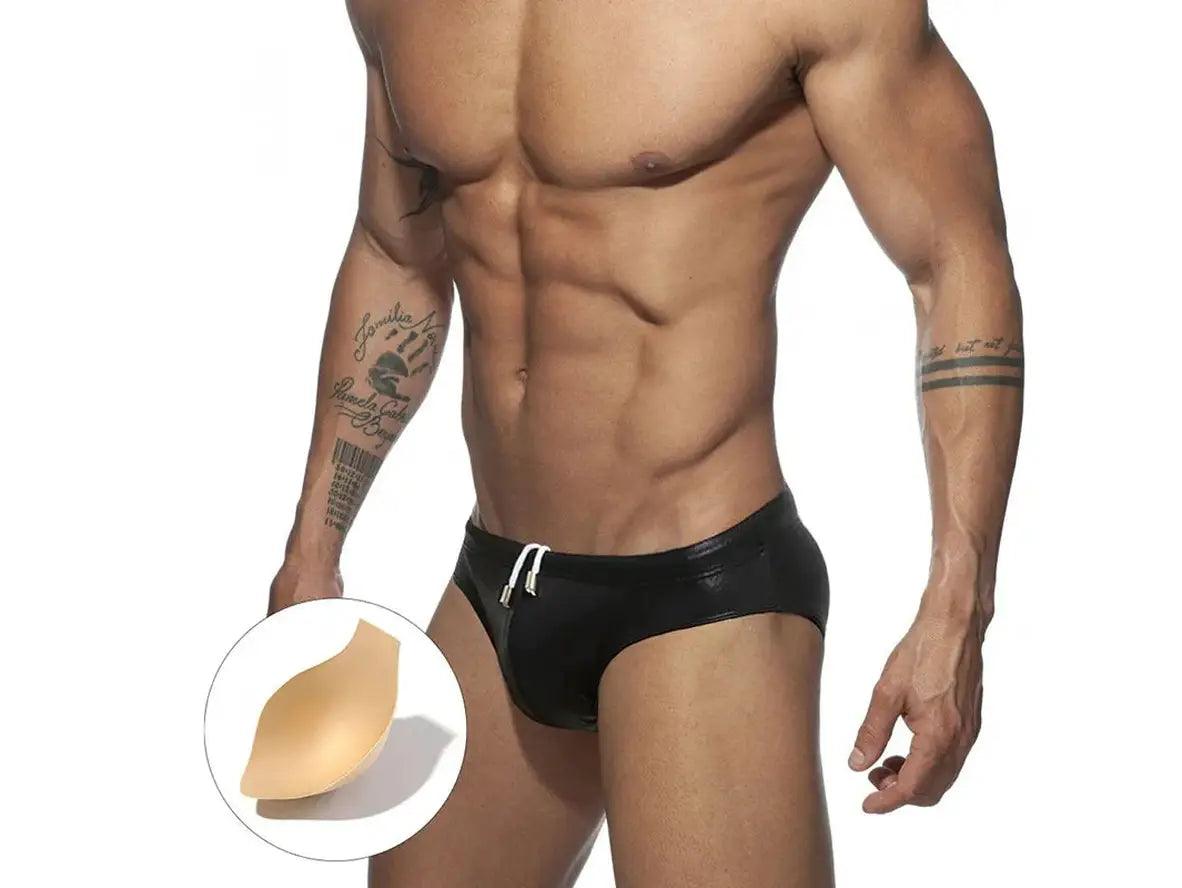 Gay Swim Briefs | UXH Swimwear Sexy Low-Rise Swim Briefs