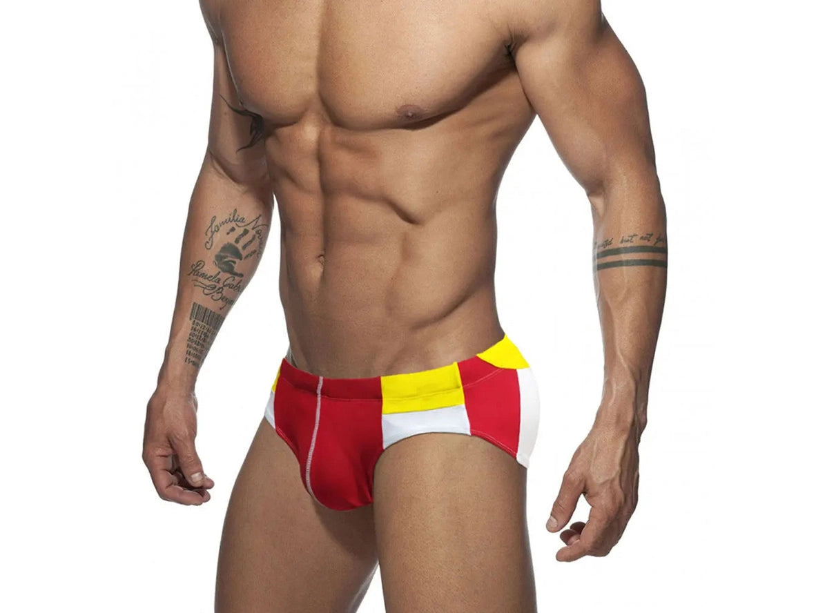 Gay Swim Briefs | Varsity Swim Briefs