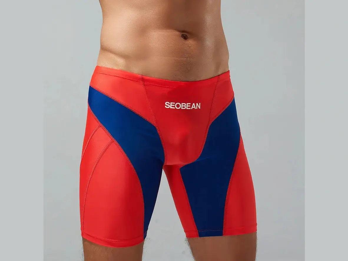 Gay Swim Jammers | SEOBEAN Color Block Swim Jammers
