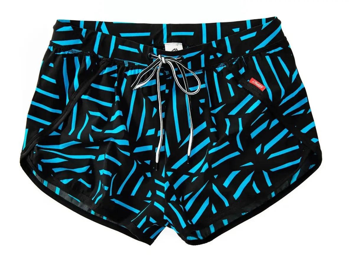 Gay Swim Shorts | AIMPACT 3&quot; Square Cut Side Split Shorts
