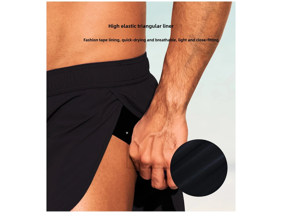 Gay Swim Shorts | DESMIIT High Split Swim Shorts