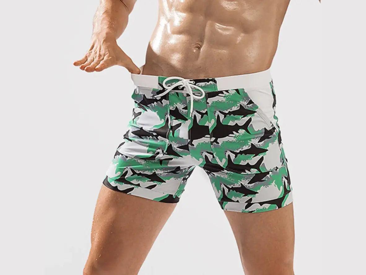 Gay Swim Shorts | HEAVYWOOD Sexy Quick Drying Beach Shorts