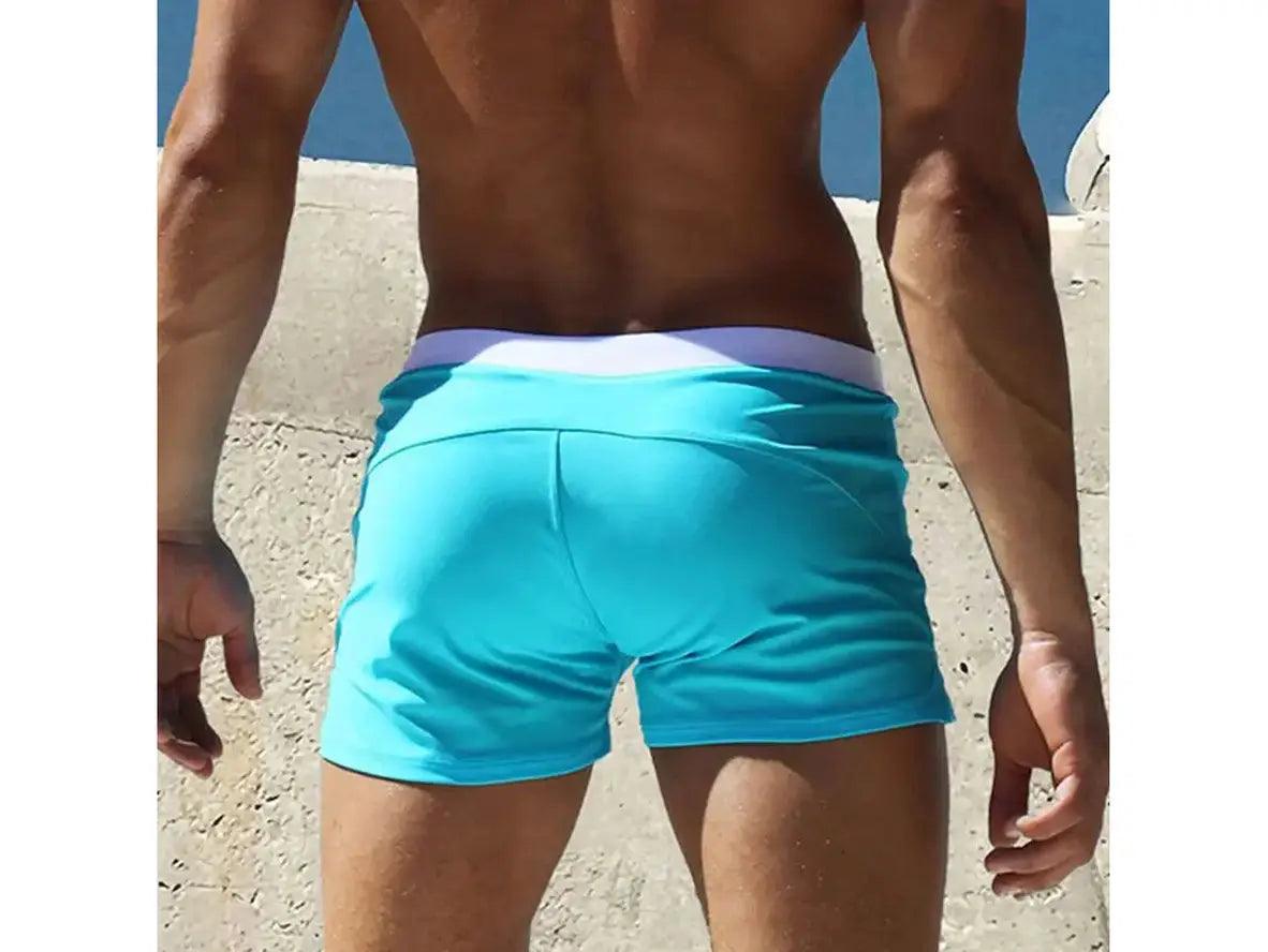 Gay Swim Shorts | JOCKMAIL Swimwear Sexy Solid Swim Shorts