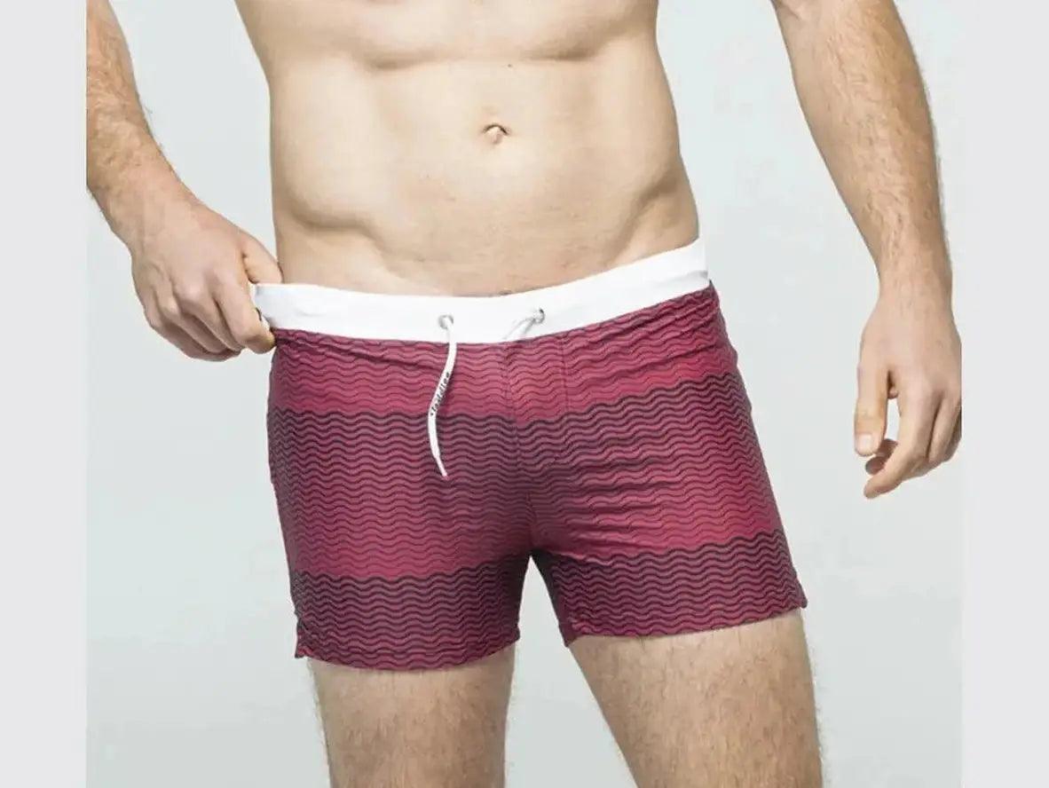 Gay Swim Shorts | TADDLEE Swimwear Sexy Square Cut Swim Shorts