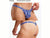 Gay Swim Thongs | Deep Blue Wave Swim Thongs