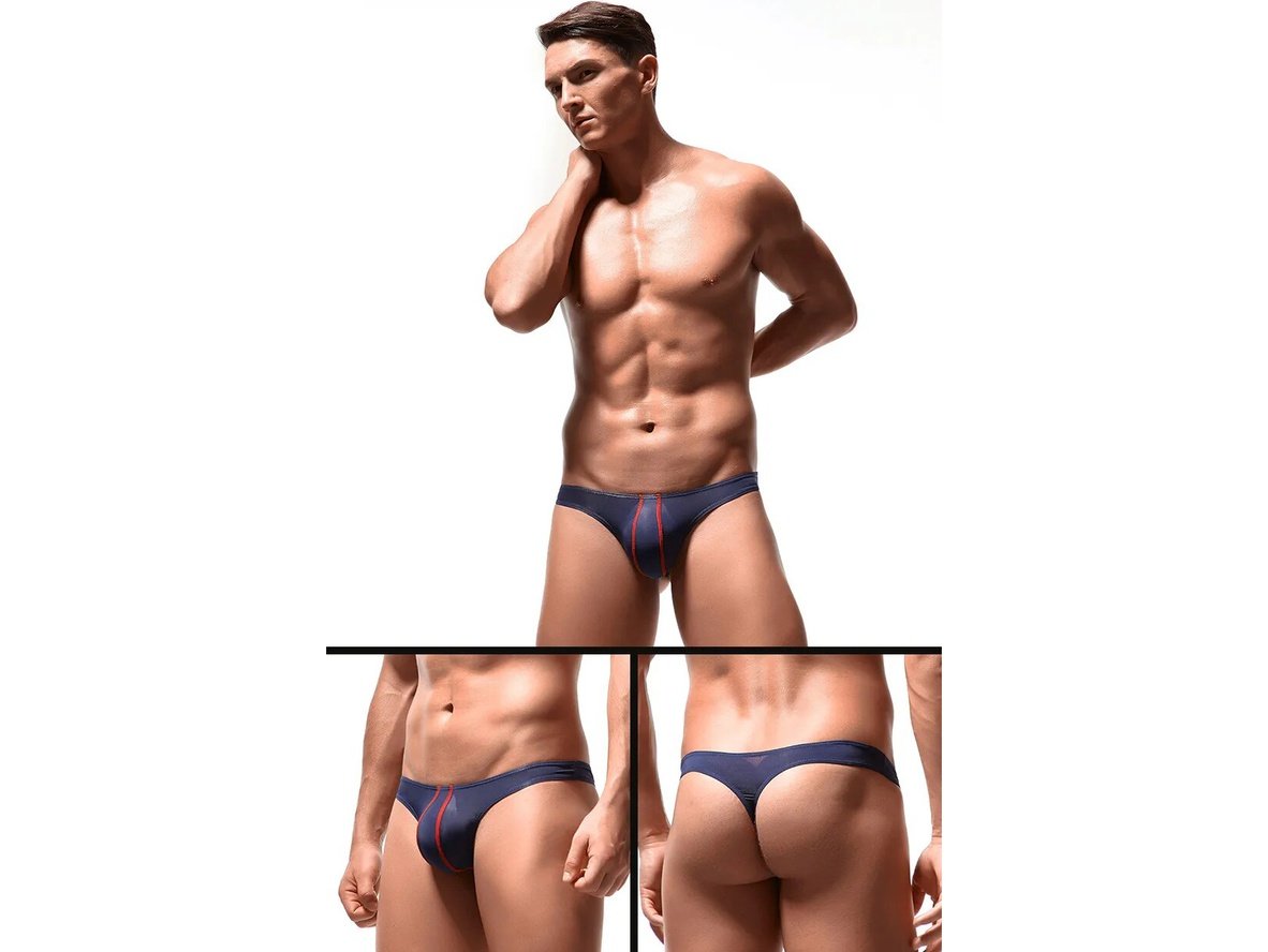 Gay Swim Thongs | Sexy Stripe Swim Thongs in 8 Colors