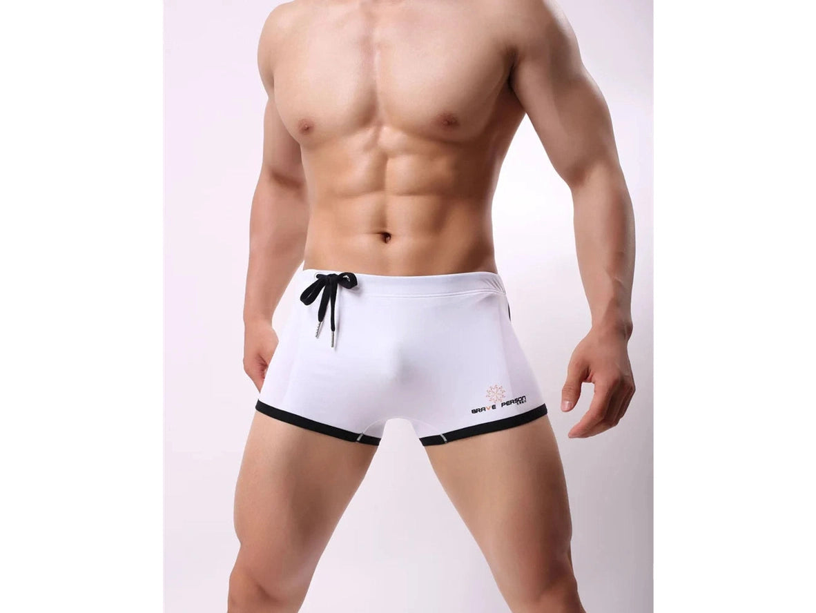 Gay Swim Trunks | BRAVE PERSON Beach Swim Trunks