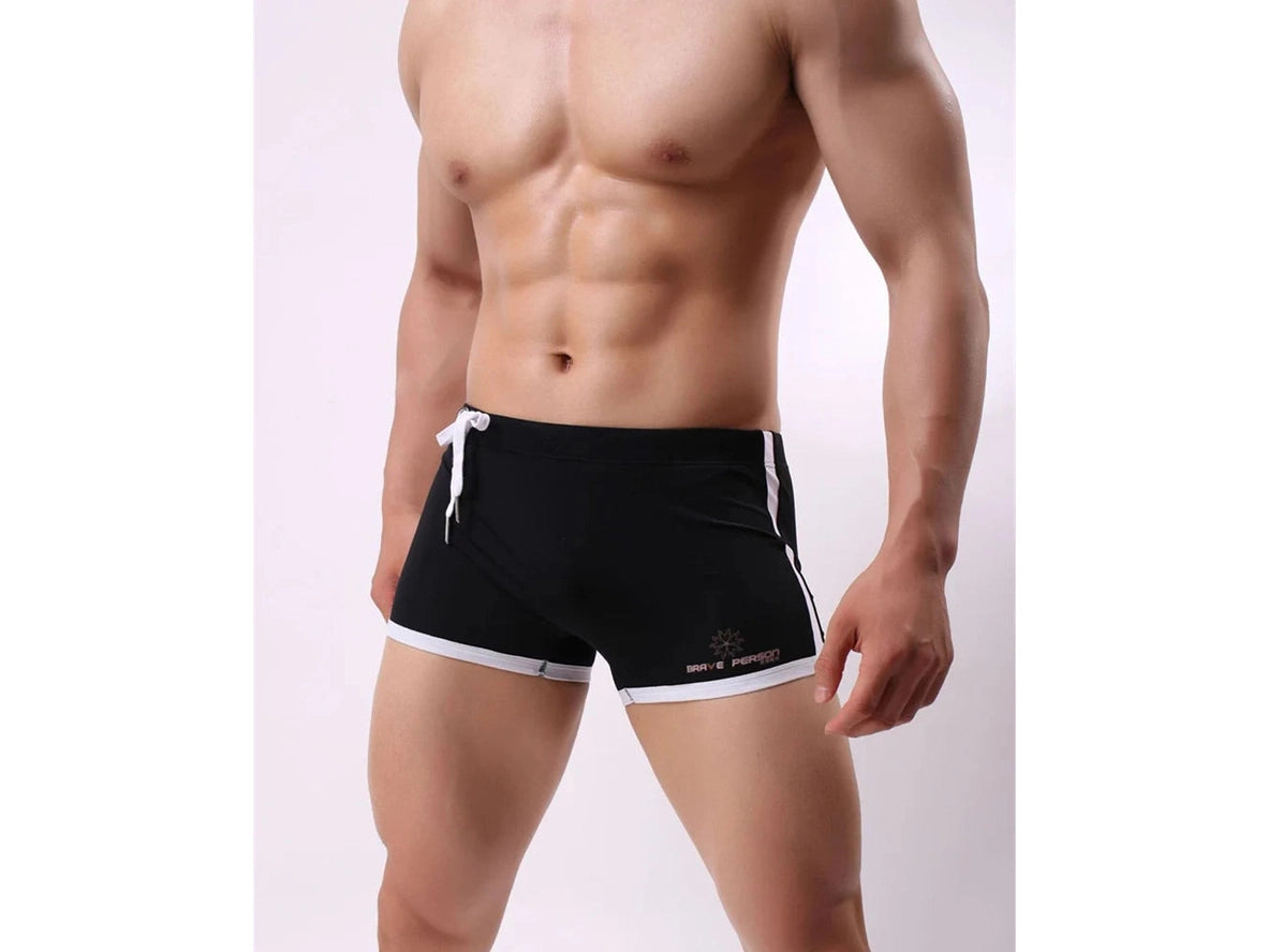 Gay Swim Trunks | BRAVE PERSON Beach Swim Trunks