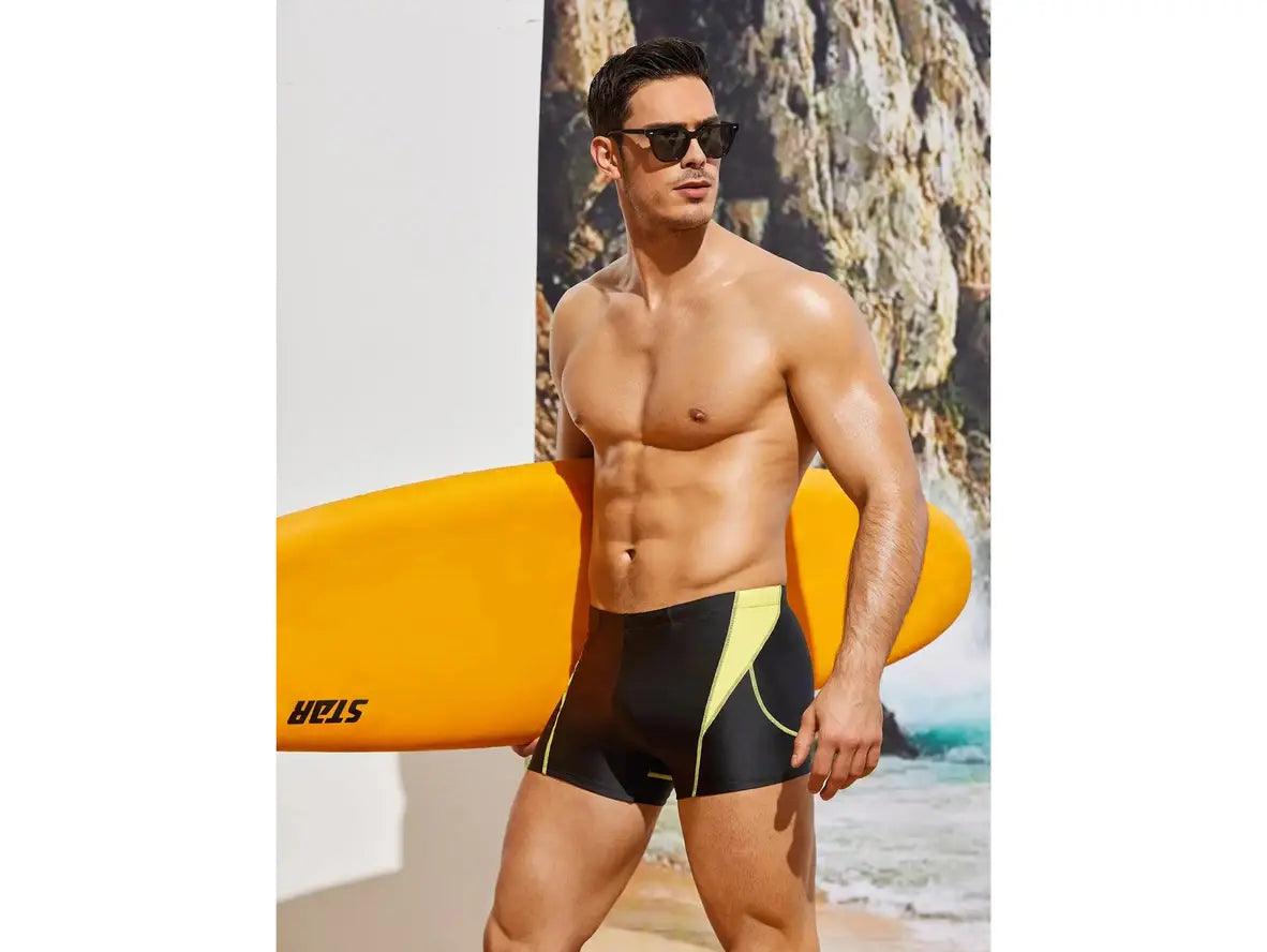 Gay Swim Trunks | Compression Quick Dry Swim Trunks