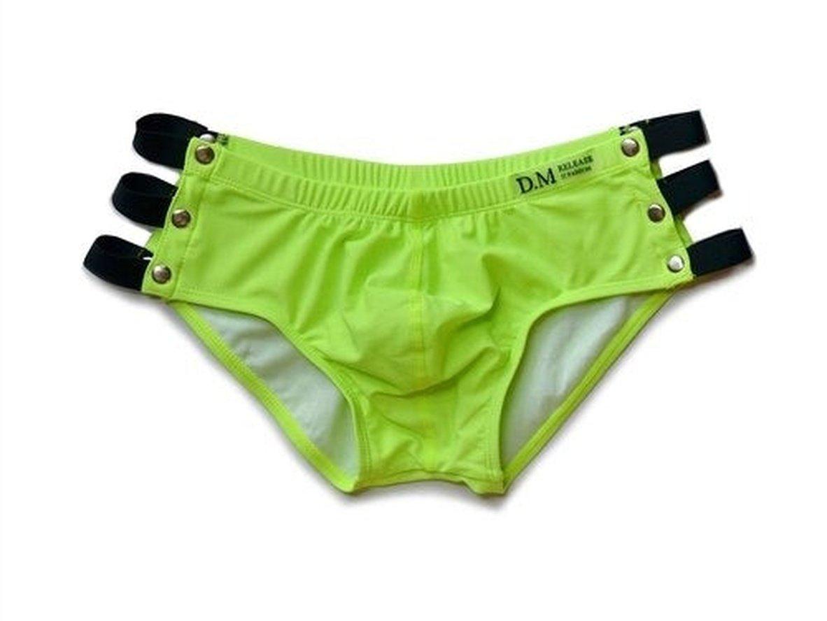 Gay Swim Trunks | D.M Swimming Low-Rise Swim Trunks