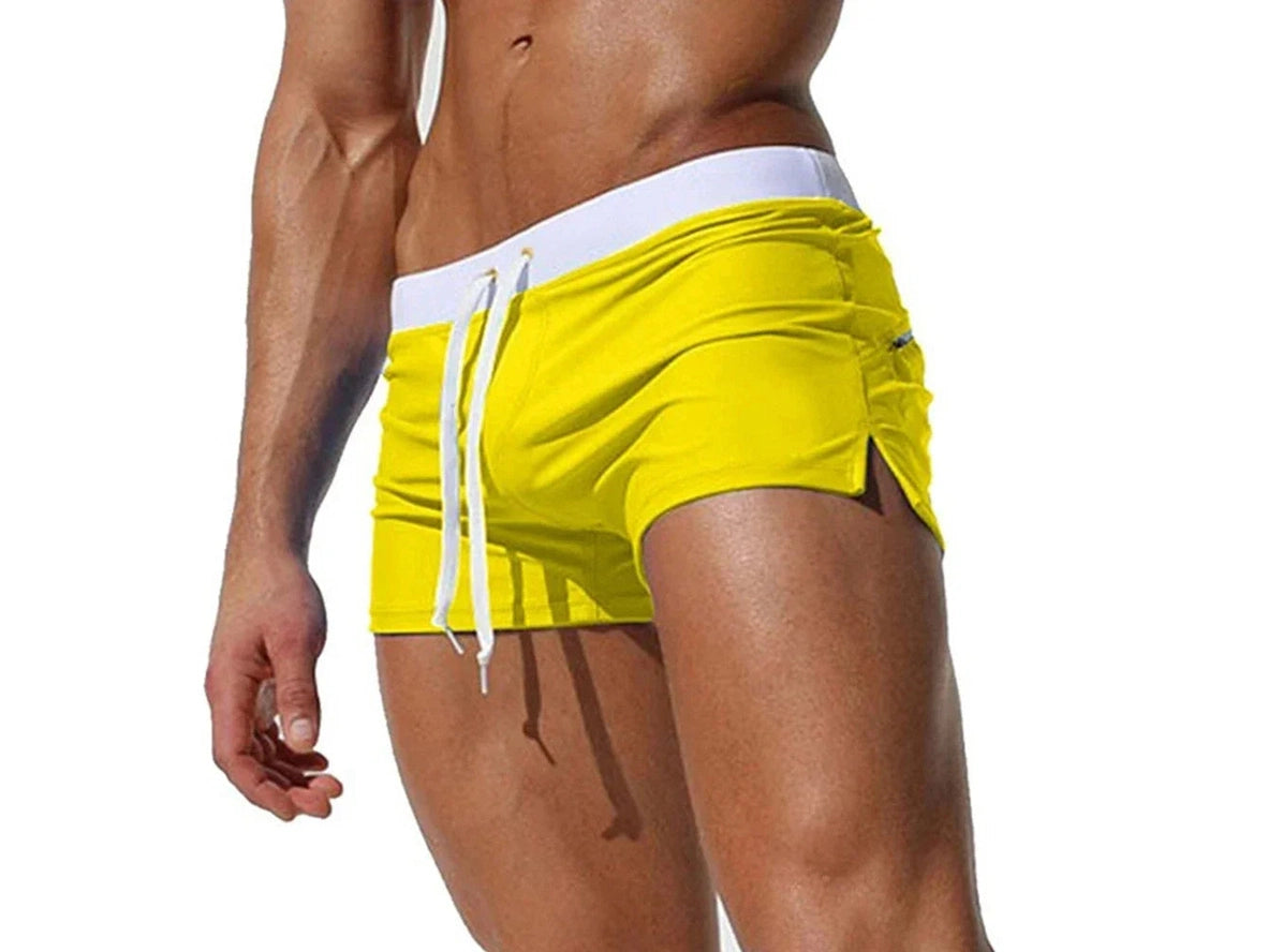 Gay Swim Trunks | Low-Rise Beach Shorts