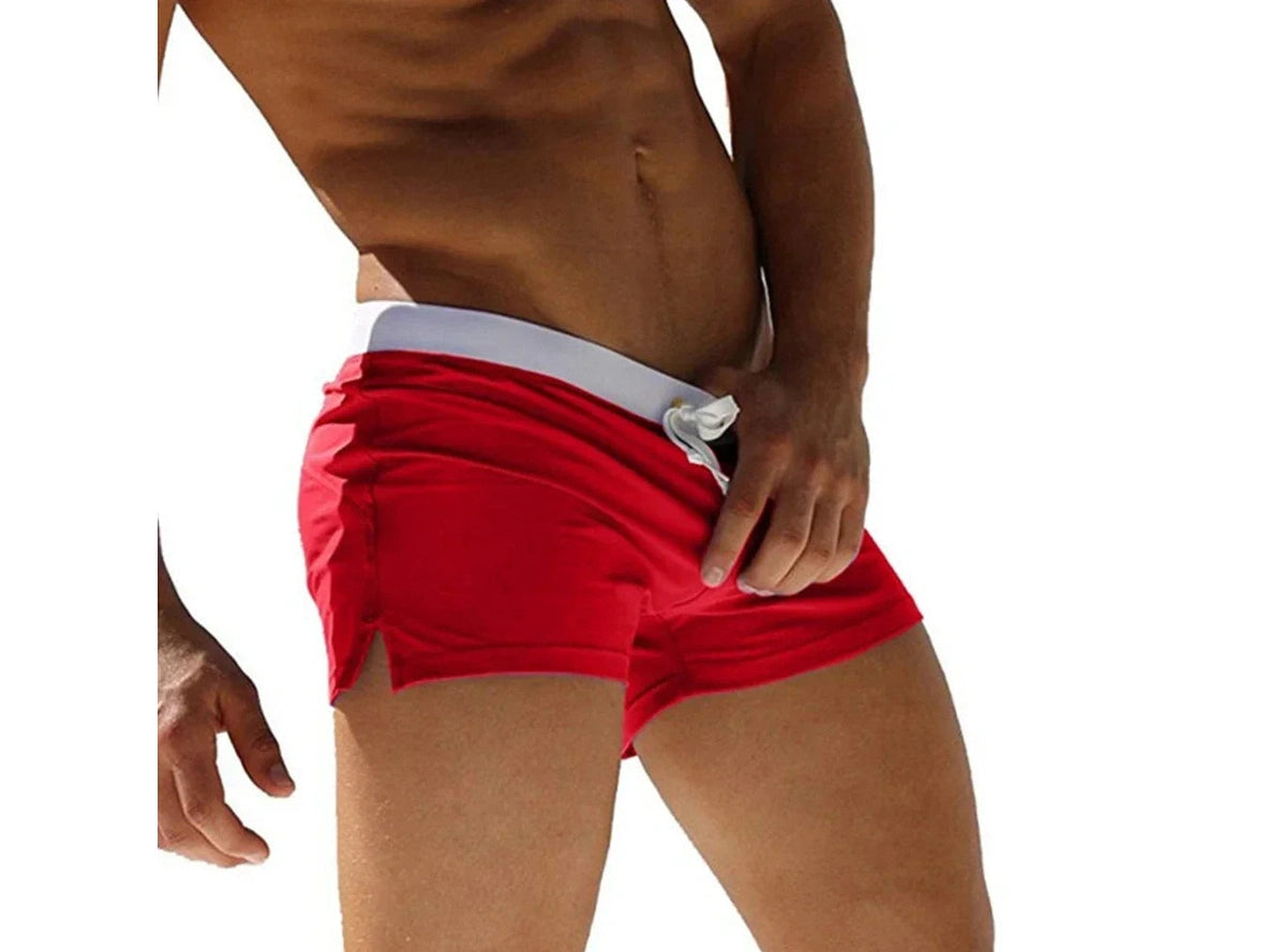 Gay Swim Trunks | Low-Rise Beach Shorts