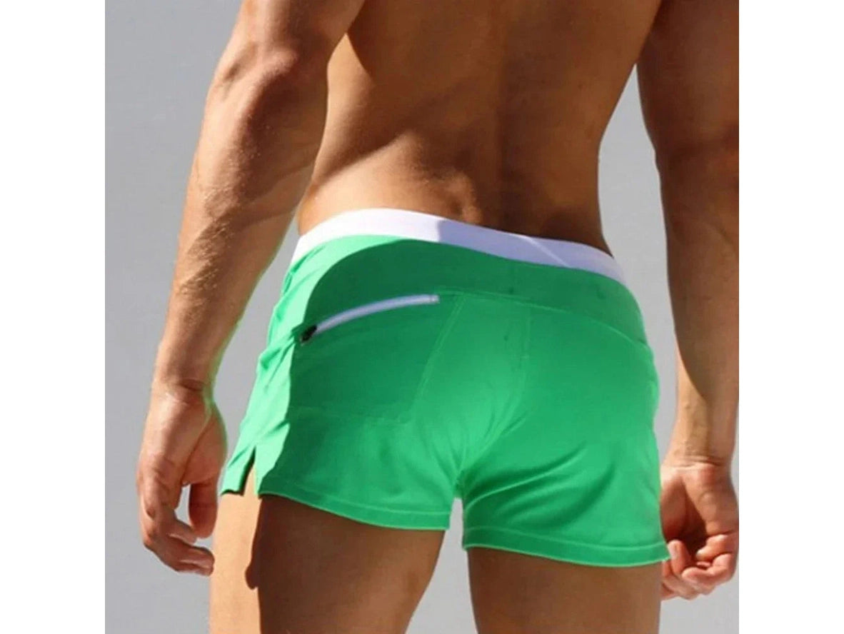Gay Swim Trunks | Low-Rise Beach Shorts