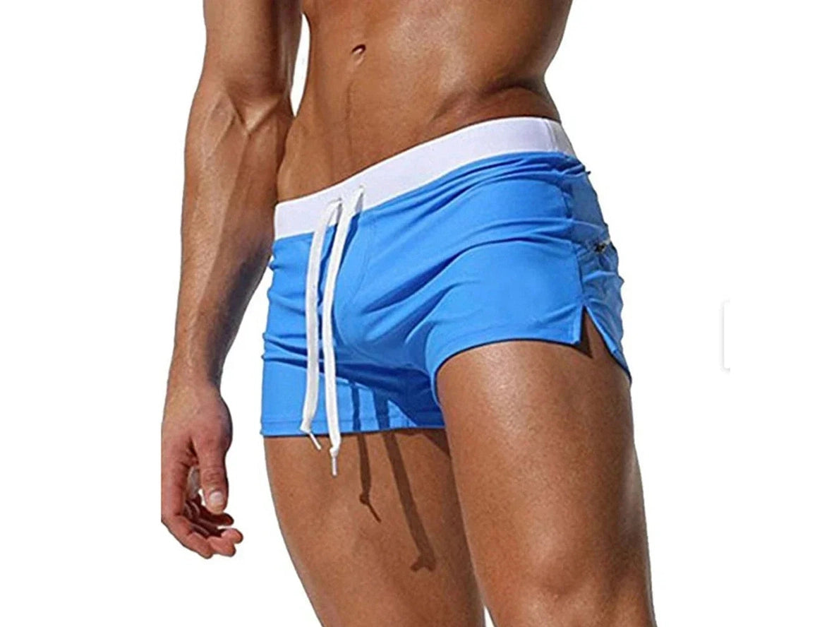Gay Swim Trunks | Low-Rise Beach Shorts