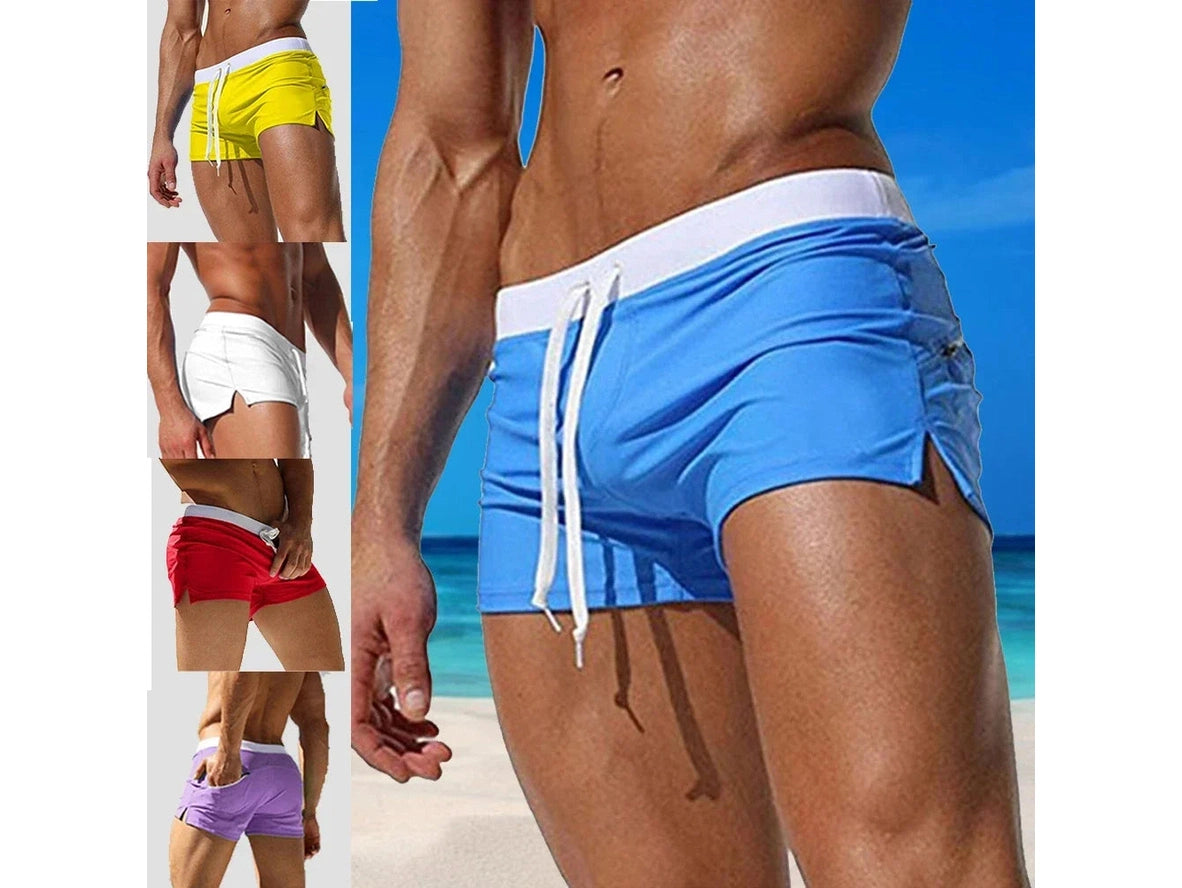 Gay Swim Trunks | Low-Rise Beach Shorts