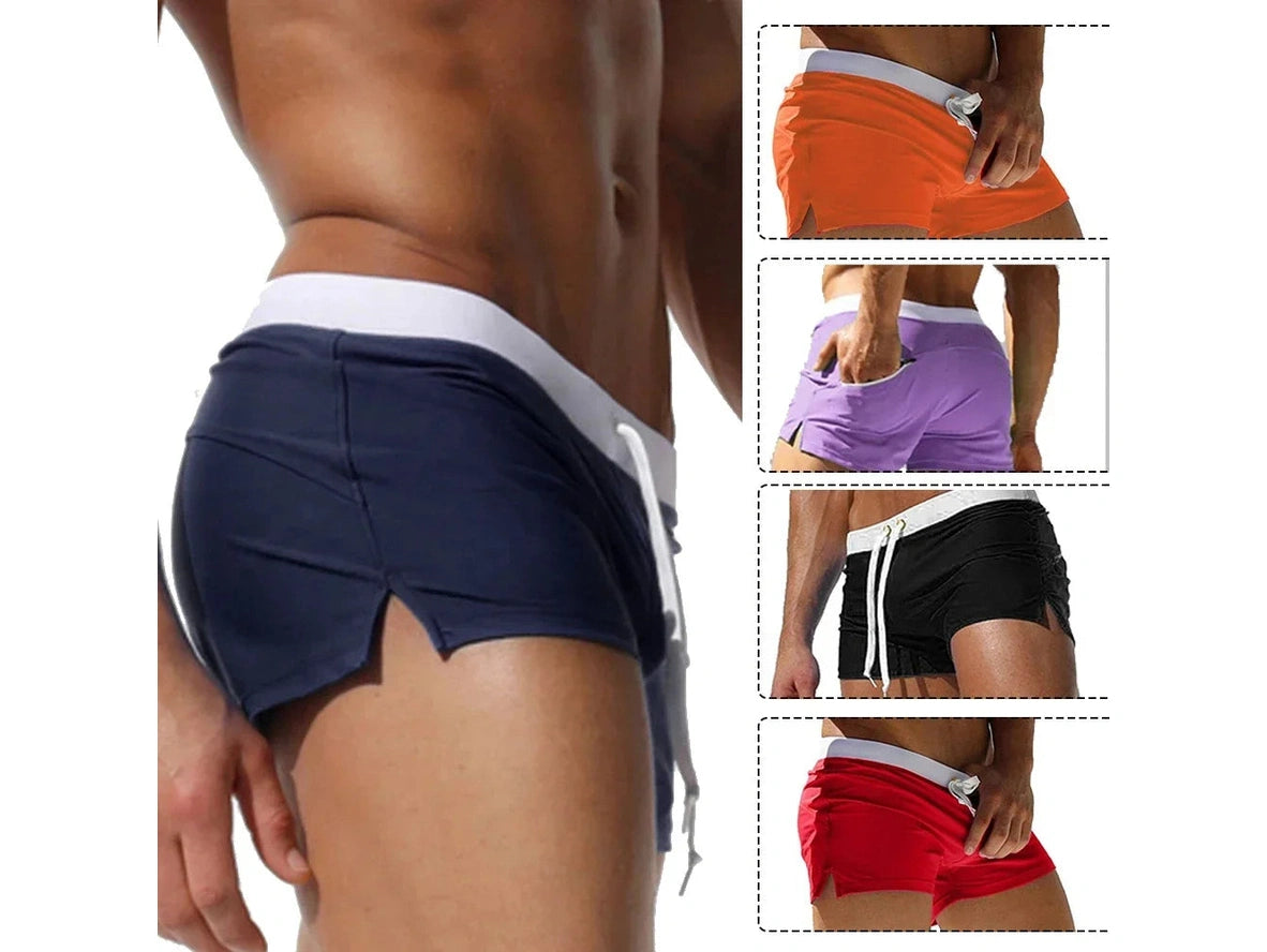 Gay Swim Trunks | Low-Rise Beach Shorts