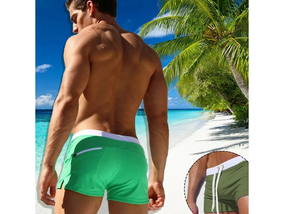 Gay Swim Trunks | Low-Rise Beach Shorts