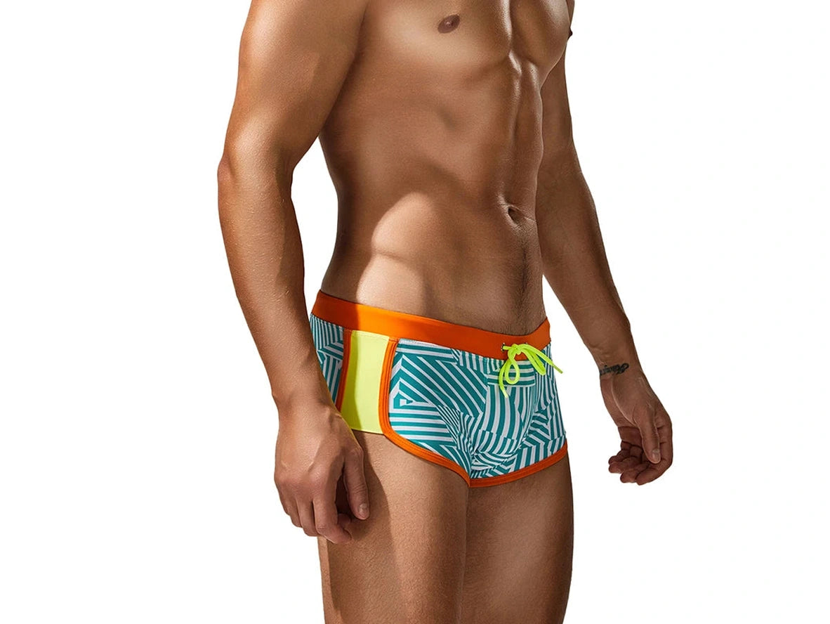 Gay Swim Trunks | SEOBEAN Gay Classic Swim Trunks