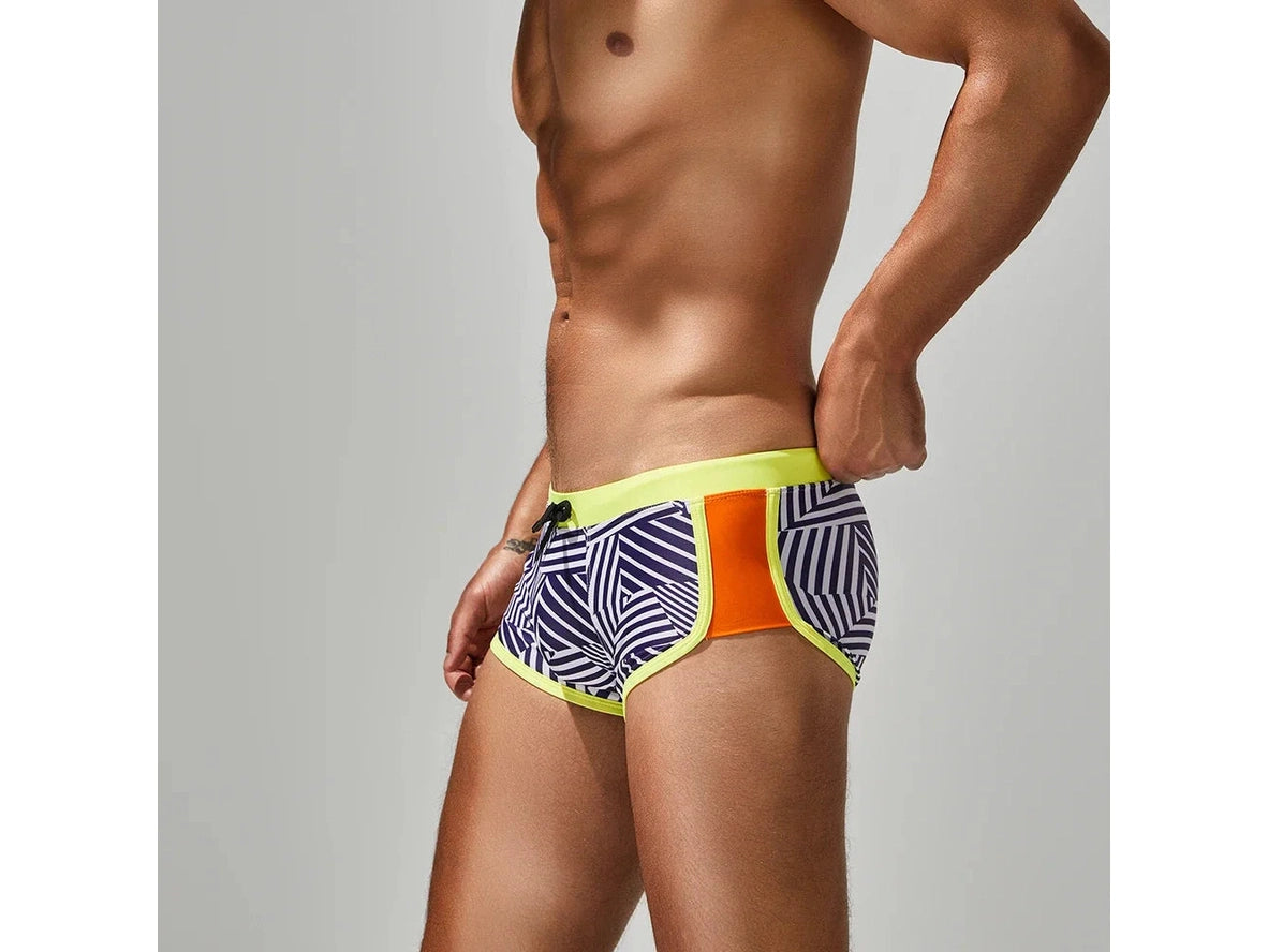 Gay Swim Trunks | SEOBEAN Gay Classic Swim Trunks