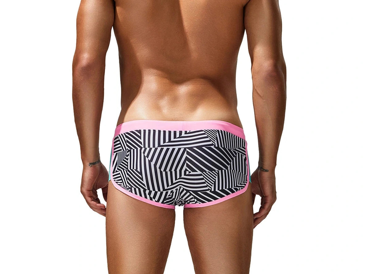 Gay Swim Trunks | SEOBEAN Gay Classic Swim Trunks