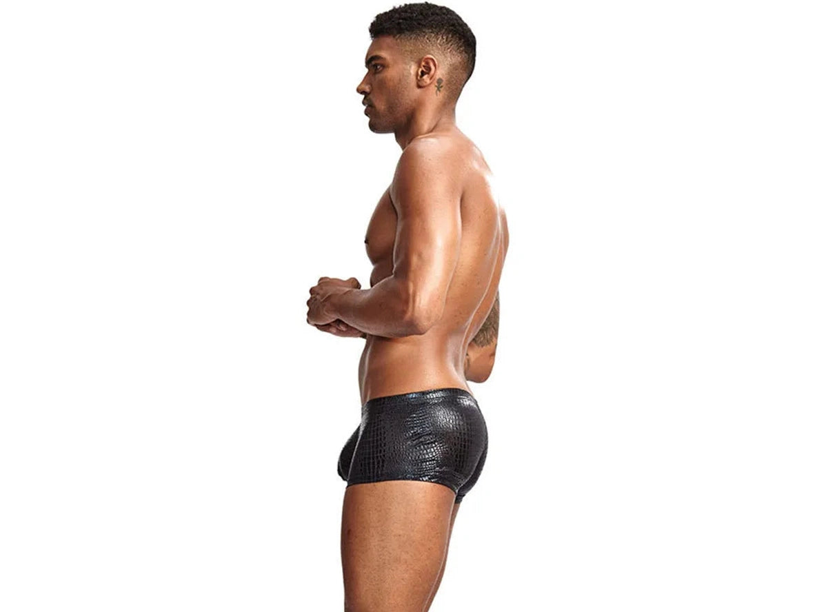 Gay Swim Trunks | Snakeskin Swim Trunks