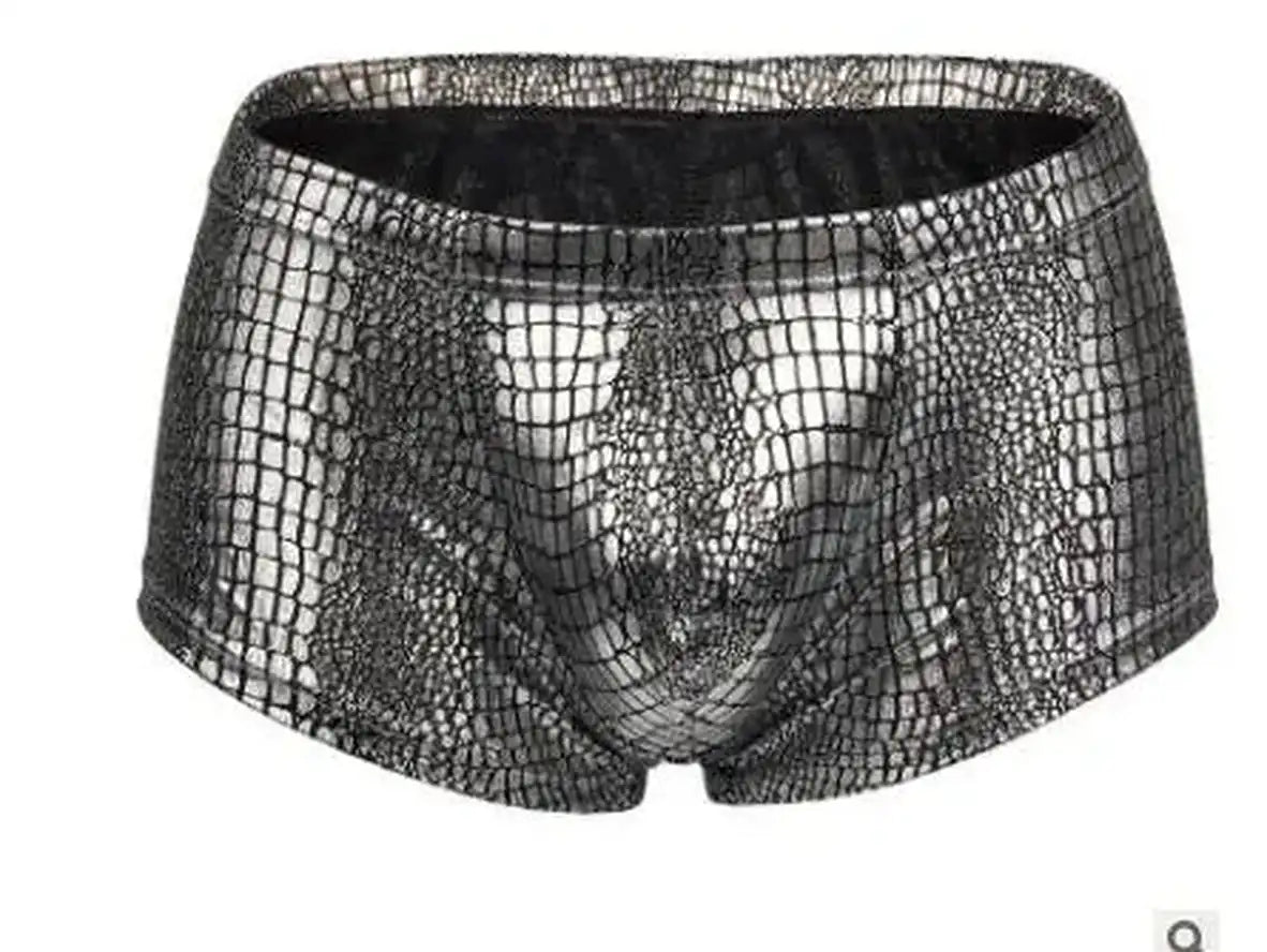 Gay Swim Trunks | Snakeskin Swim Trunks