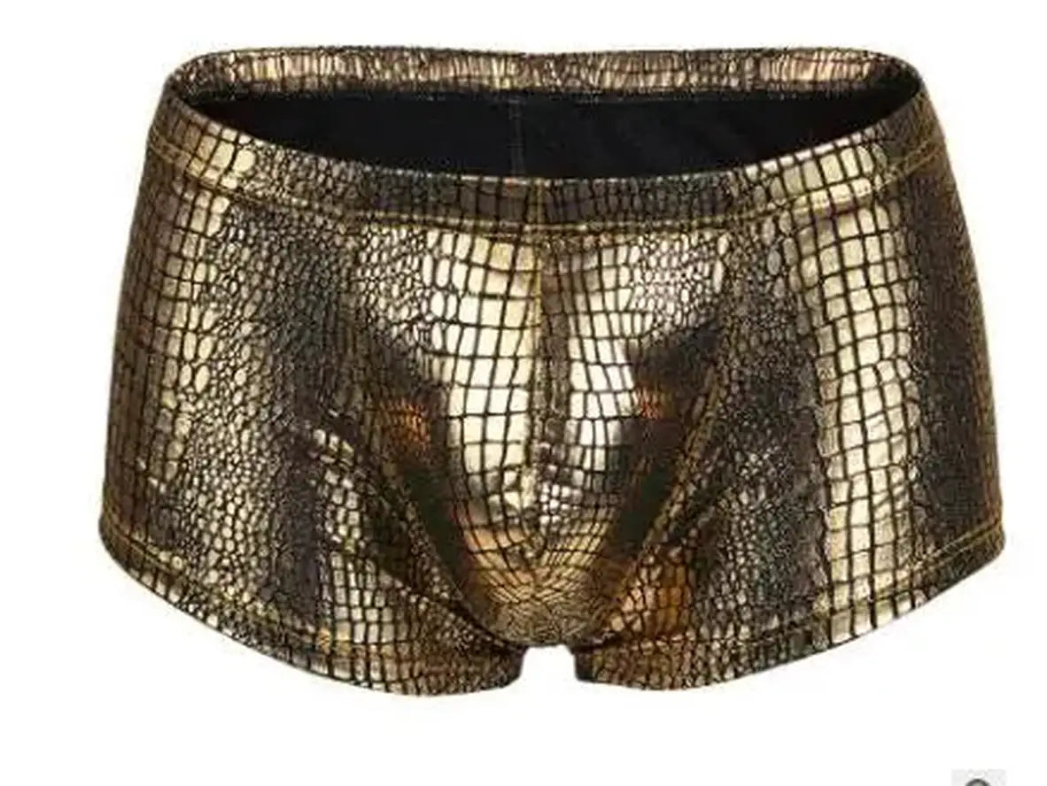 Gay Swim Trunks | Snakeskin Swim Trunks