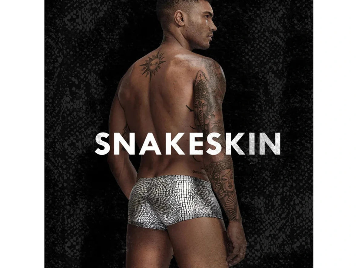 Gay Swim Trunks | Snakeskin Swim Trunks