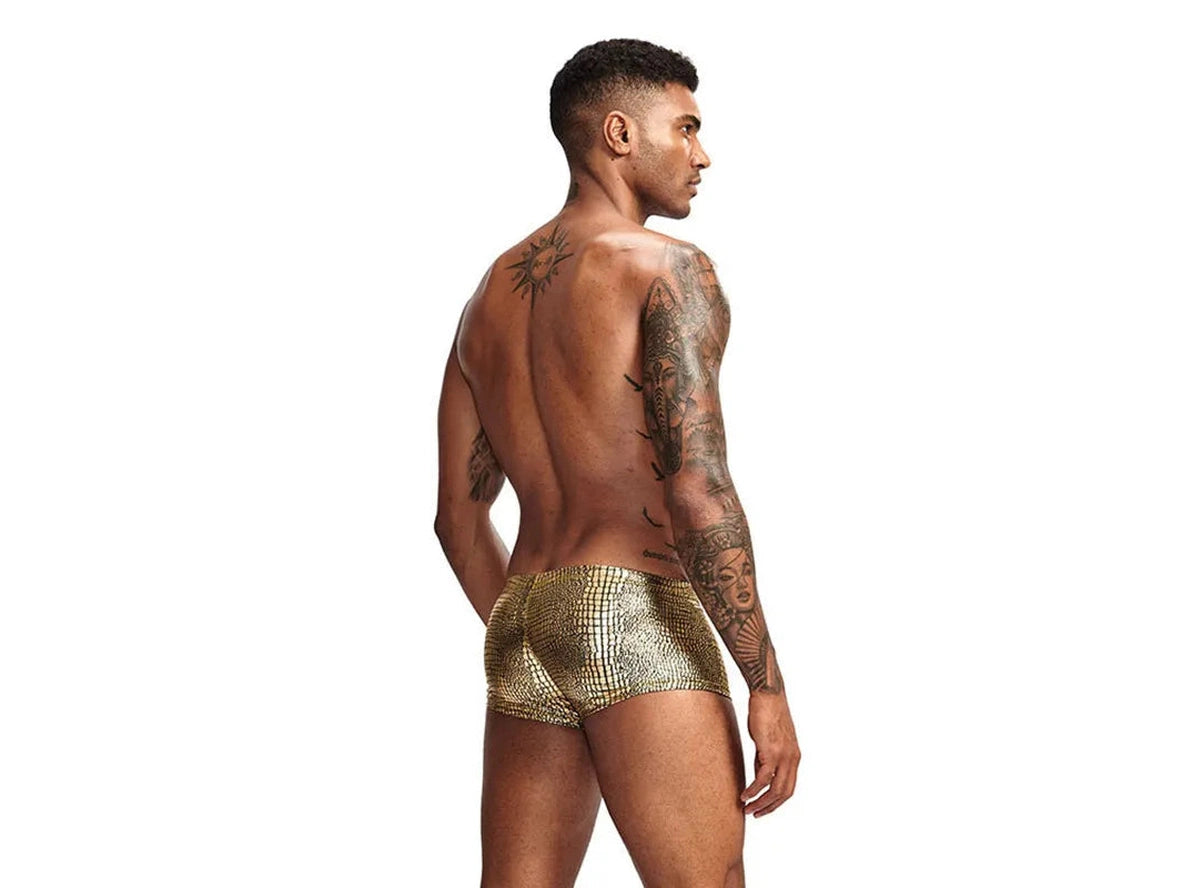 Gay Swim Trunks | Snakeskin Swim Trunks