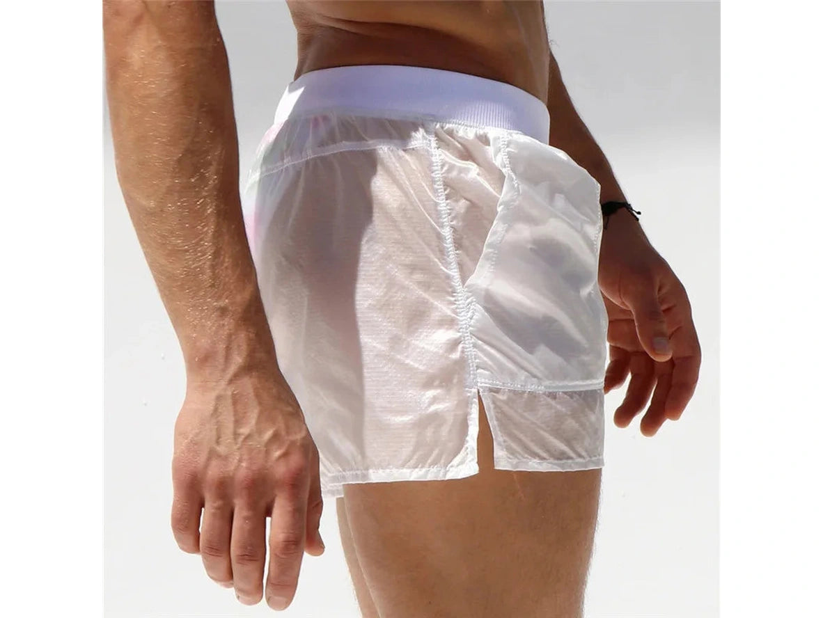 Gay Swim Trunks | Summer Sexy Transparent Swim Trunks
