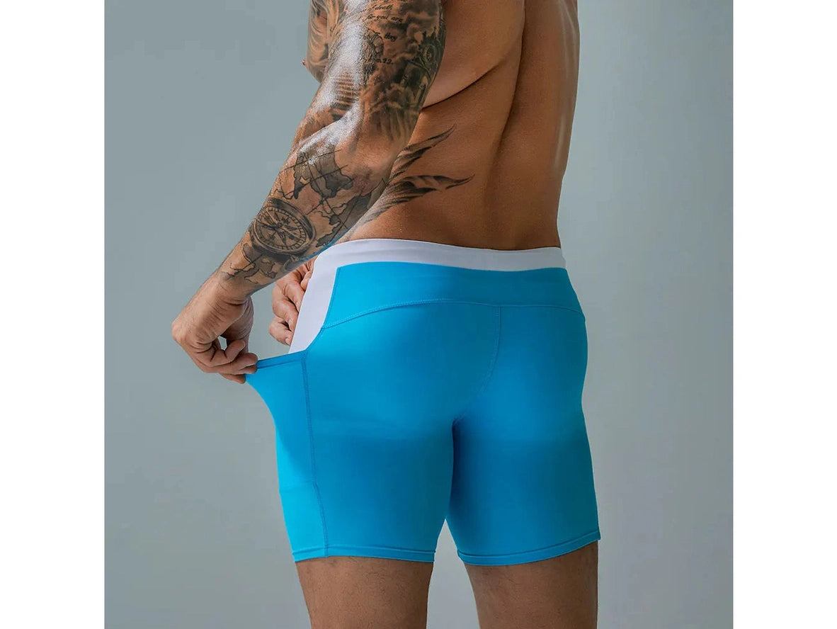 Gay Swim Trunks | Tight Stretchy Swim Trunks