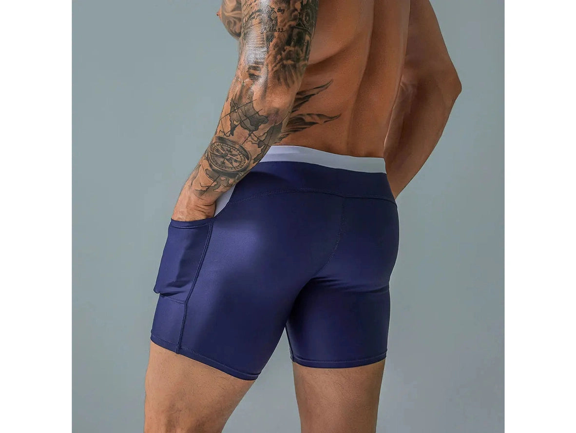 Gay Swim Trunks | Tight Stretchy Swim Trunks