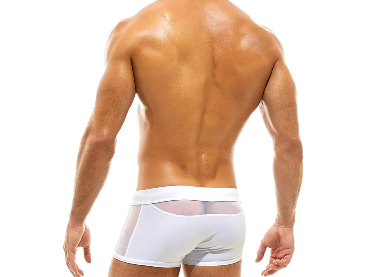 Gay Swim Trunks | UXH Mesh Padded Swim Trunks