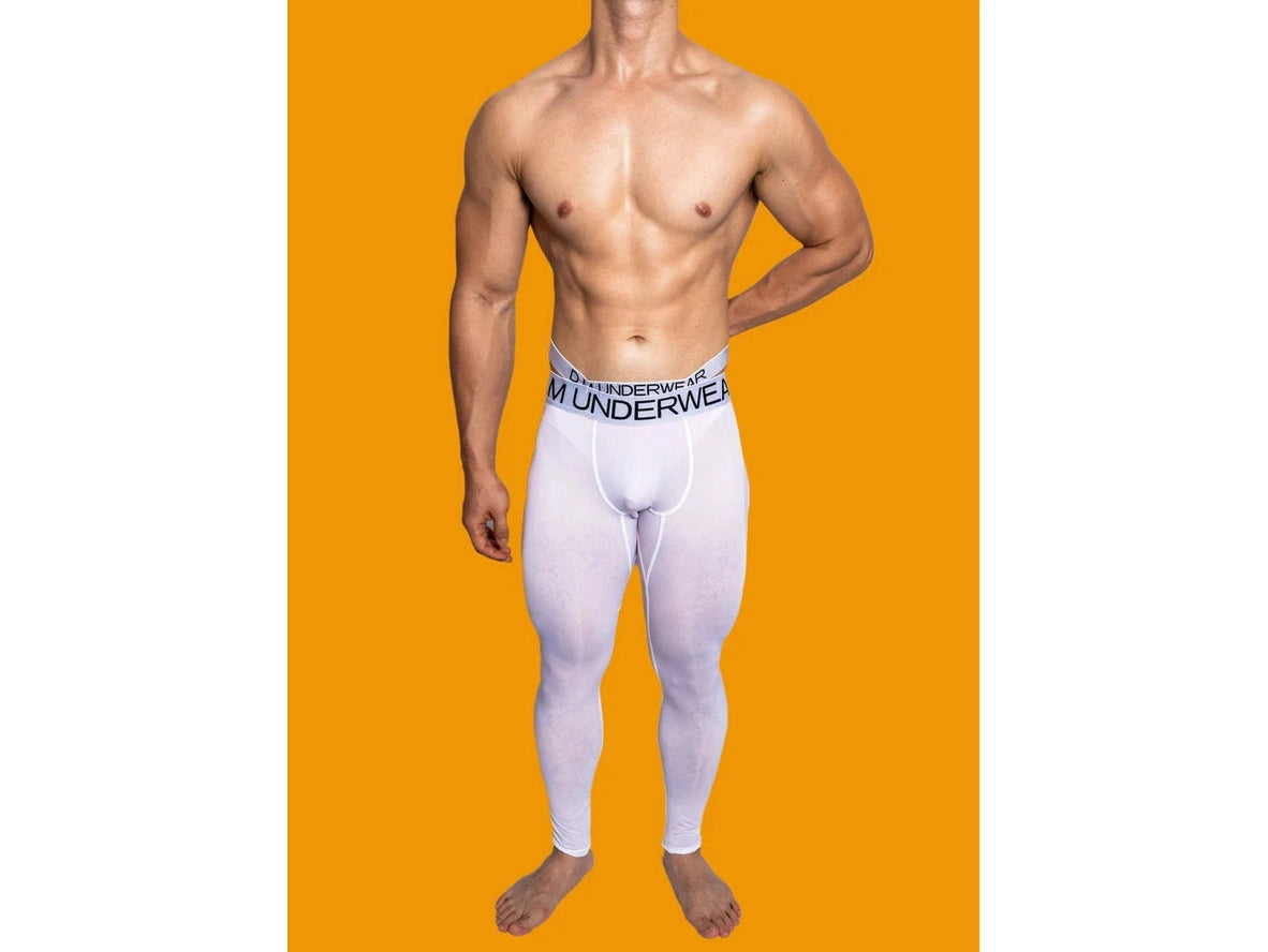 Gay Thermal Underwear | D.M Transparent Sexy Tight Long Johns