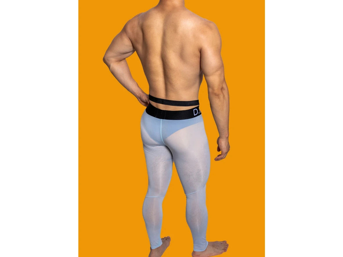 Gay Thermal Underwear | D.M Transparent Sexy Tight Long Johns