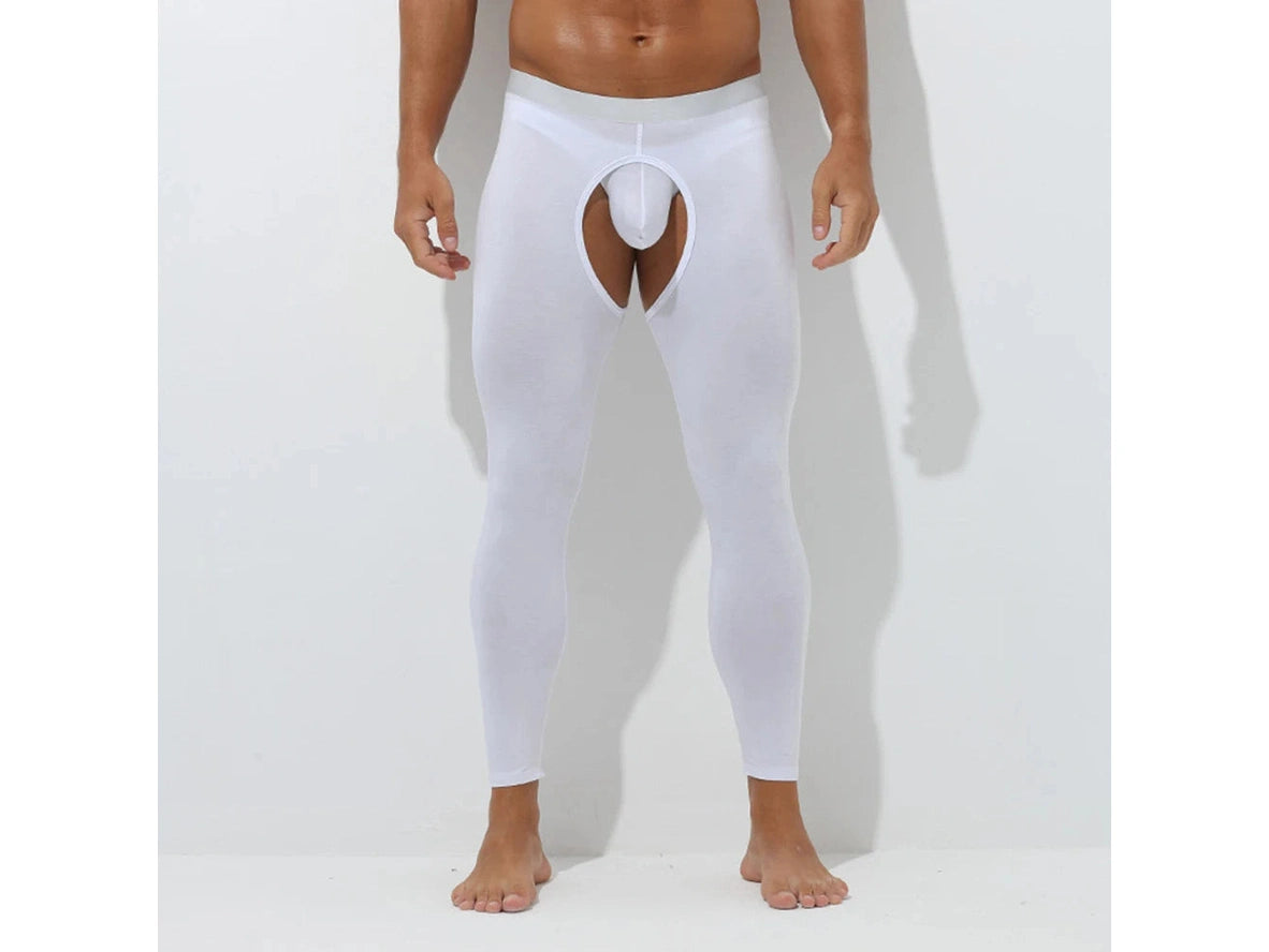 Gay Thermal Underwear | Open Crotch Comfort Bottoms