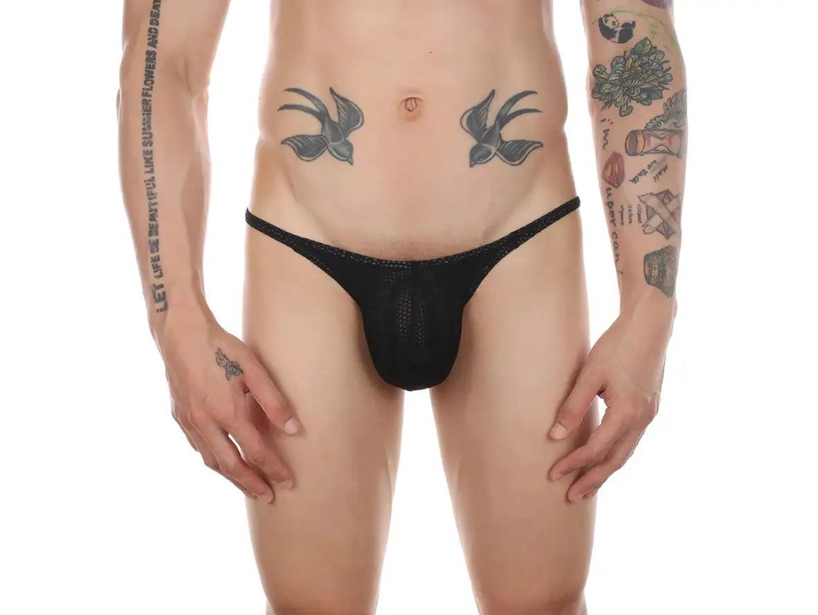 Gay Thongs | CIOKICX Underwear Mesh See-Through Thongs